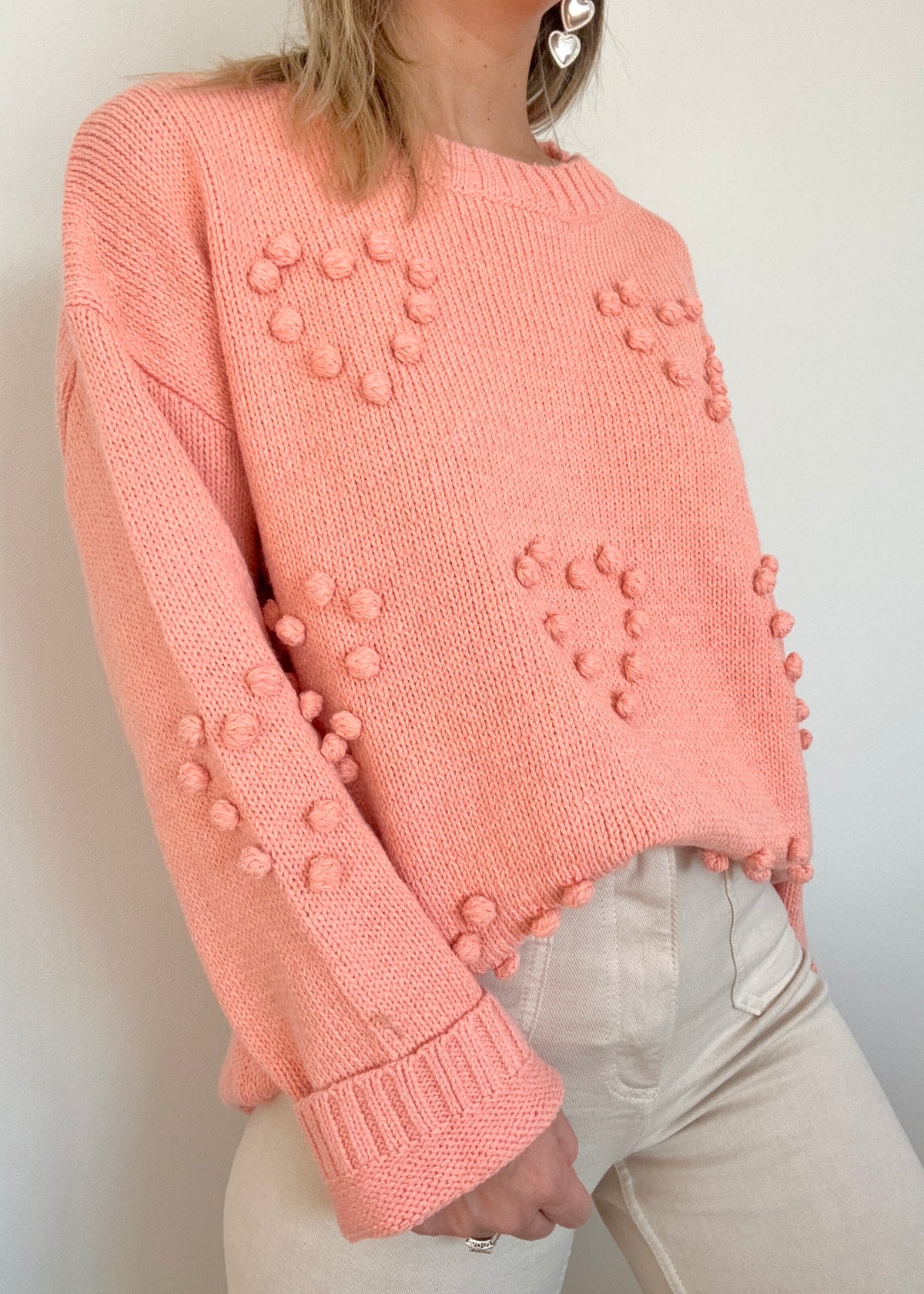 Chaleco Pompon - Salmon